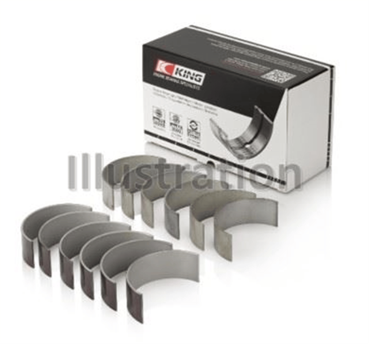 KING CR6748SP0.25 - Kol Yatak - Bmw E28-e30-e34-e36-e38-e39-e46-e87-e90-e91-e92-e93-e60-e61-e63-e64-e65-e66-x3 E83-x5 E53-x5 E70-x6 E71