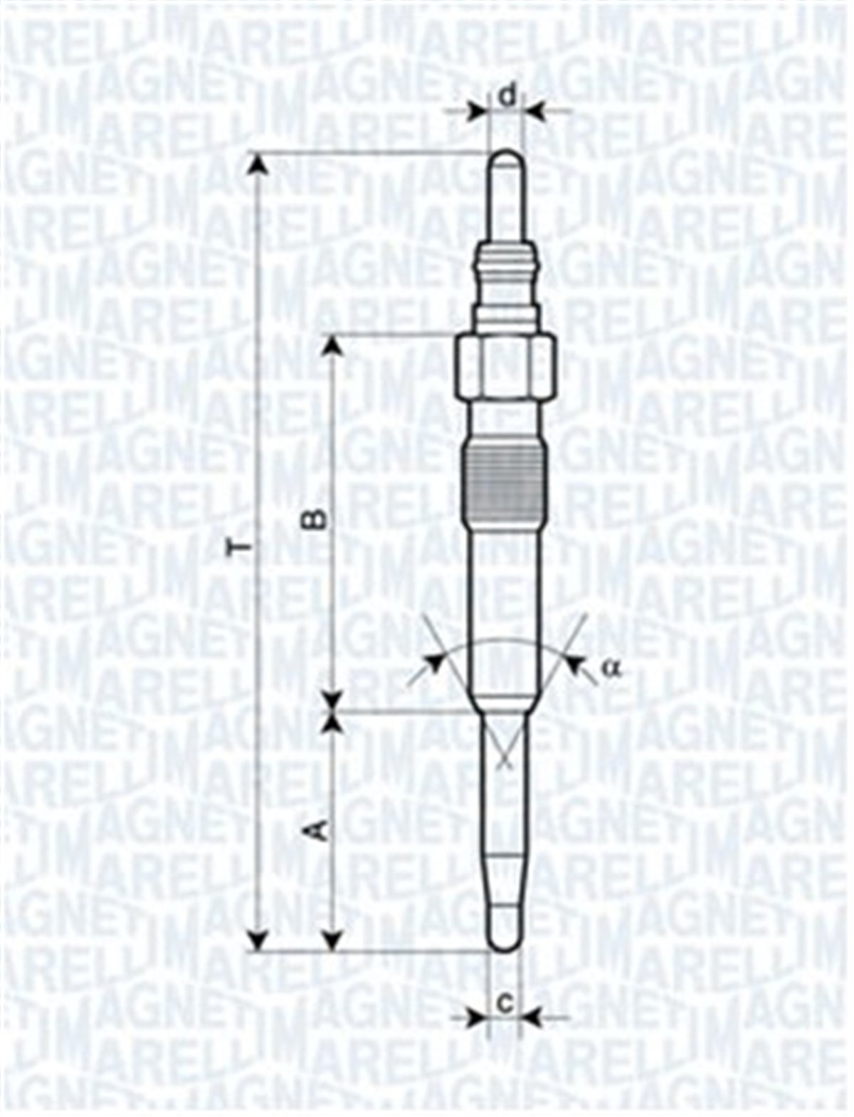M.MARELLI 060900120606 - Kizdirma Bujisi - Vw Caddy