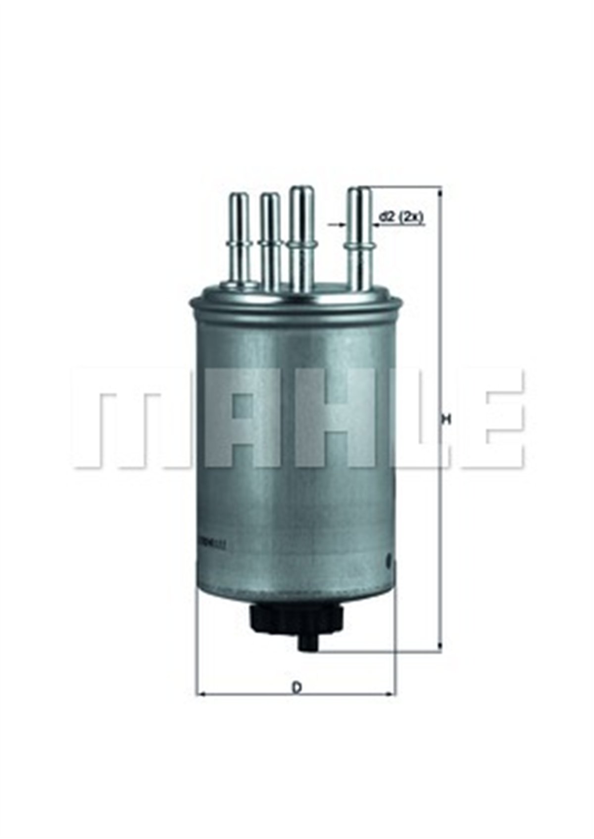 MAHLE KL506 - Yakit Filtresi - Bmw Land Rover Range Rover Sport Discovery Iii-v