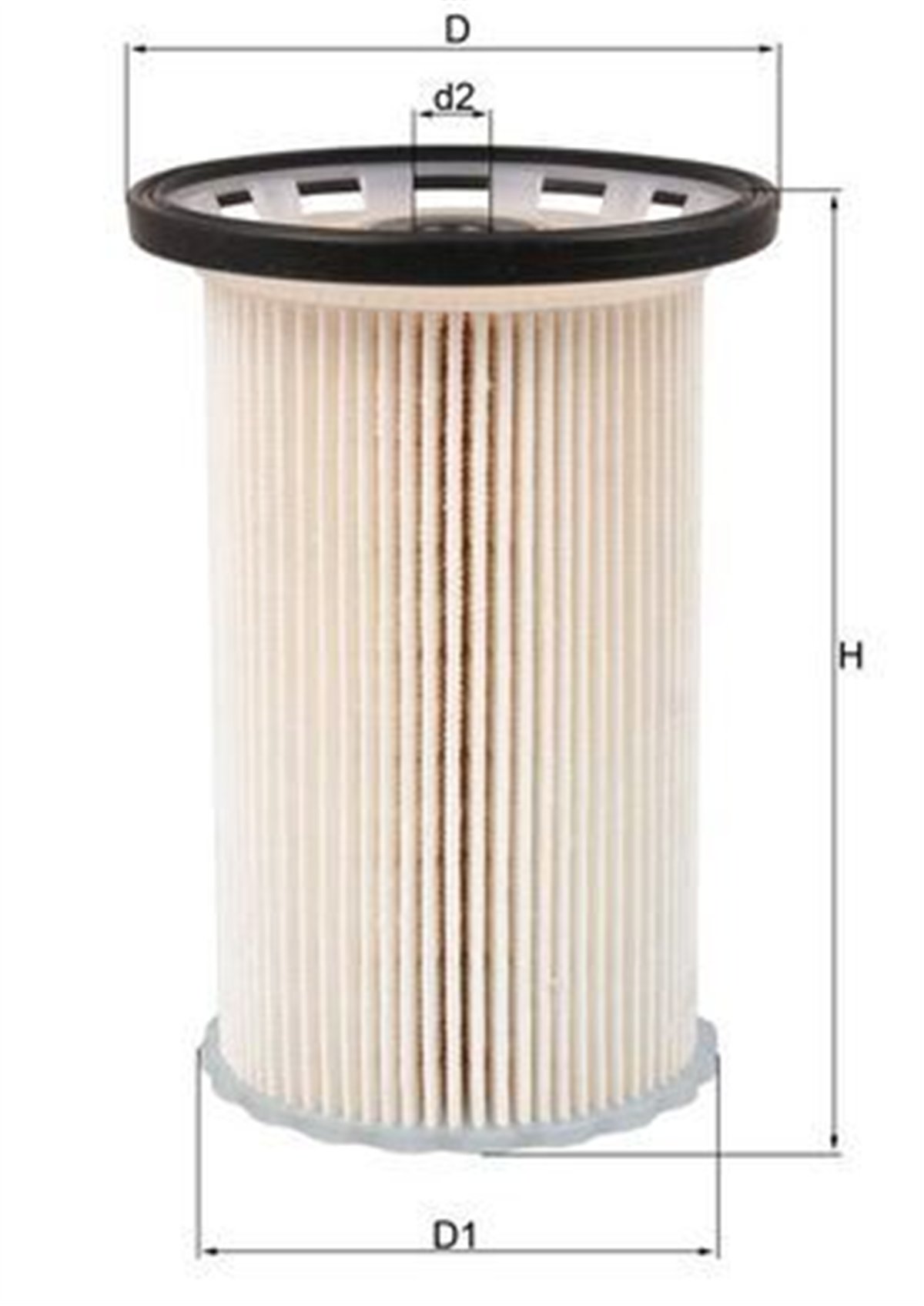 MAHLE KX342 - Yakit Filtresi - Vw Passat-tiguan-q3