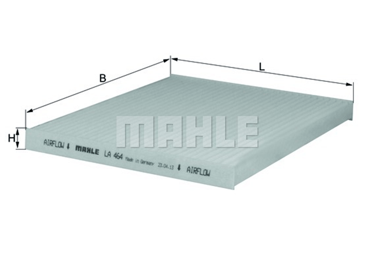 MAHLE LA464 - Polen Filtresi - Kore Ioniq/ix35/tucson/niro/sportage/sorento