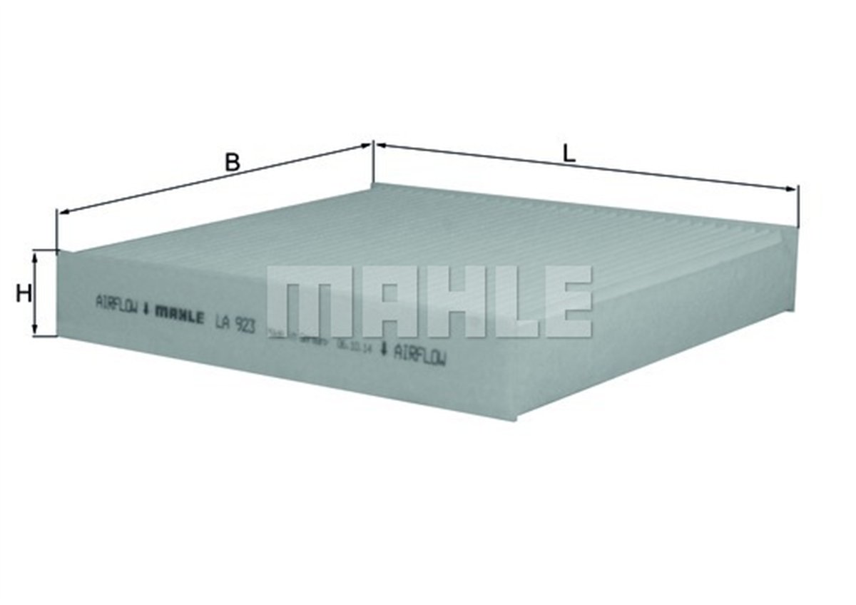 MAHLE LA923 - Polen Filtresi - Renault Qashqai(j12 / J13) / Clio Iv/symbol/captur/sandero Ii/logan