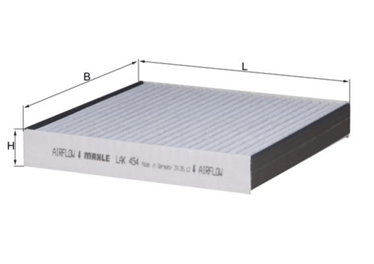 MAHLE LAK454 - Polen Filtresi - Bmw Xj-xf ( X250-x351 )