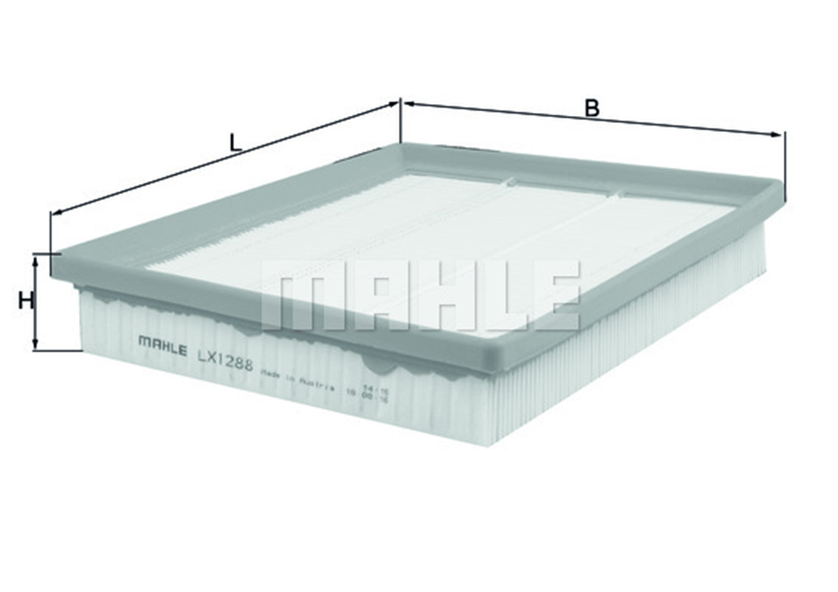 MAHLE LX1288 - Hava Filtresi - Fiat Chreysler Grand Voyager Iv-v