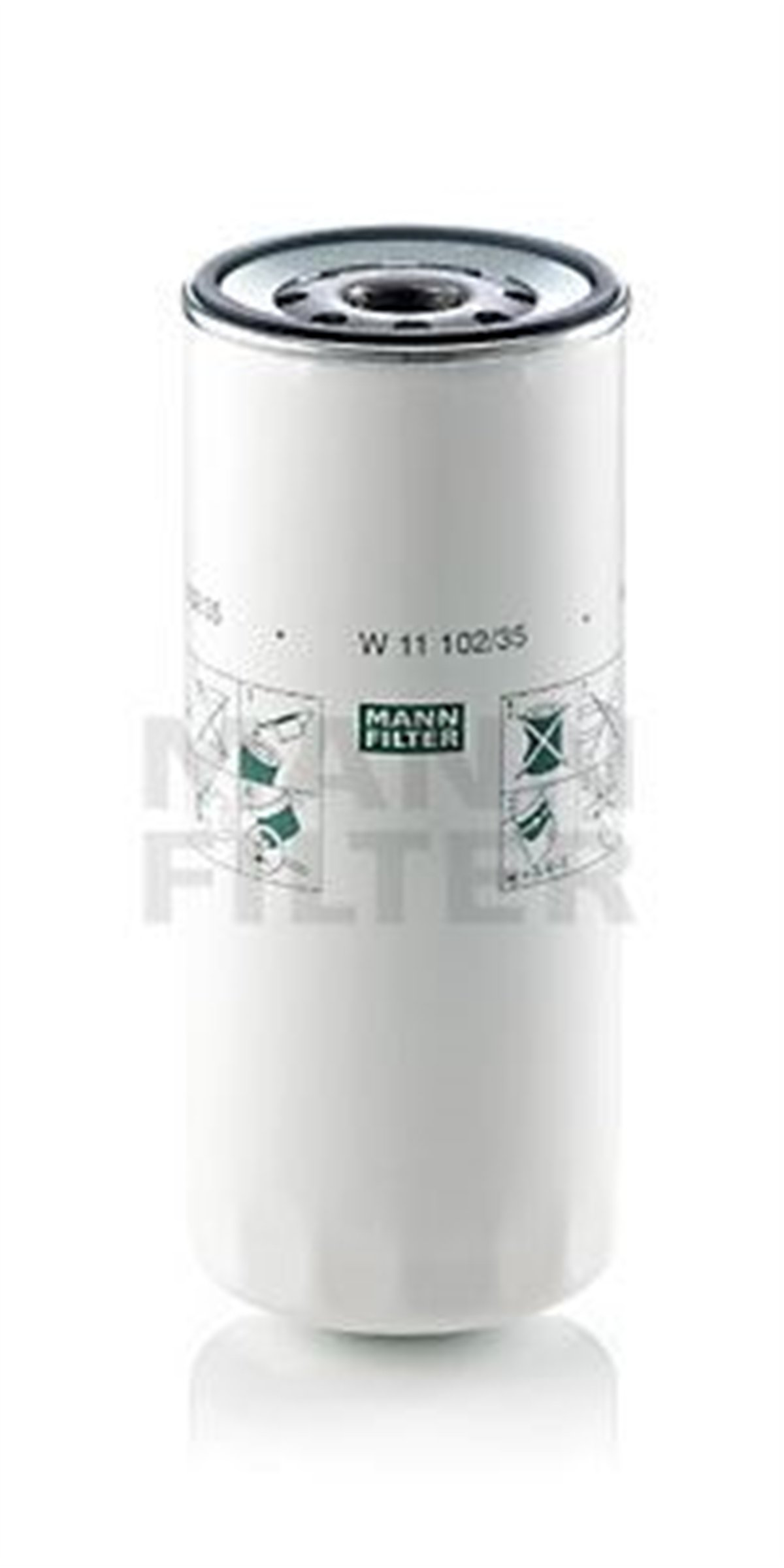 MANN 102 - Yag Filtresi - Av Mk 110, Mk 130, P/pa 160-17, Trakker I