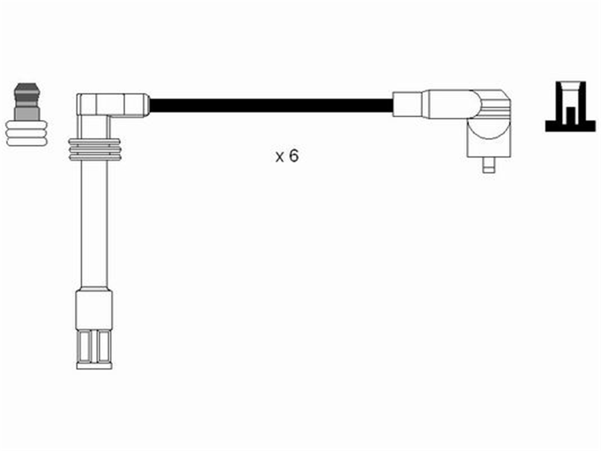 NGK 0518 - Buji Kablosu - Vw Passat-a4-a6
