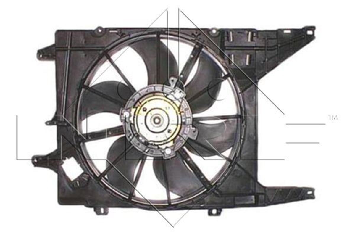 NRF 47225 - Fan Motoru - Renault Logan I Sandero I Largus