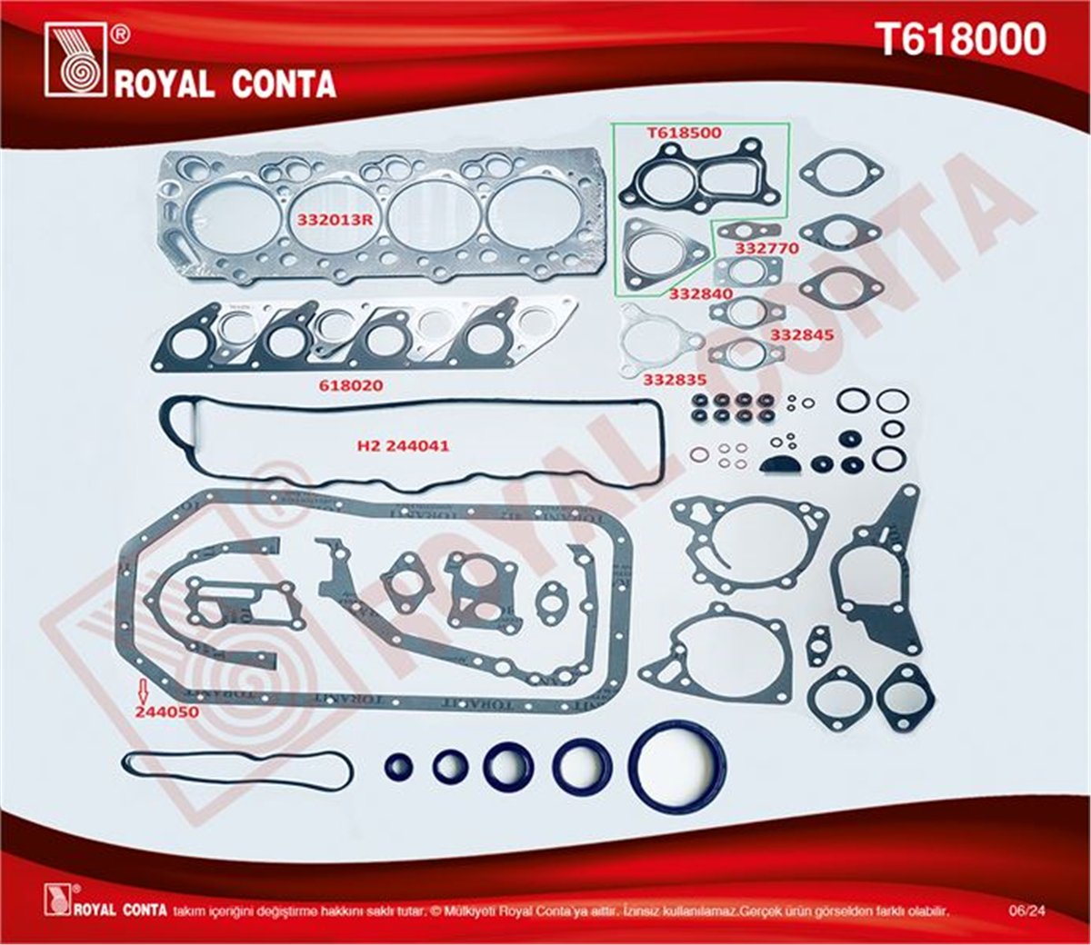 ROYAL T618000 - Takim Conta - Kore Starex/h100 Kmy/bongo