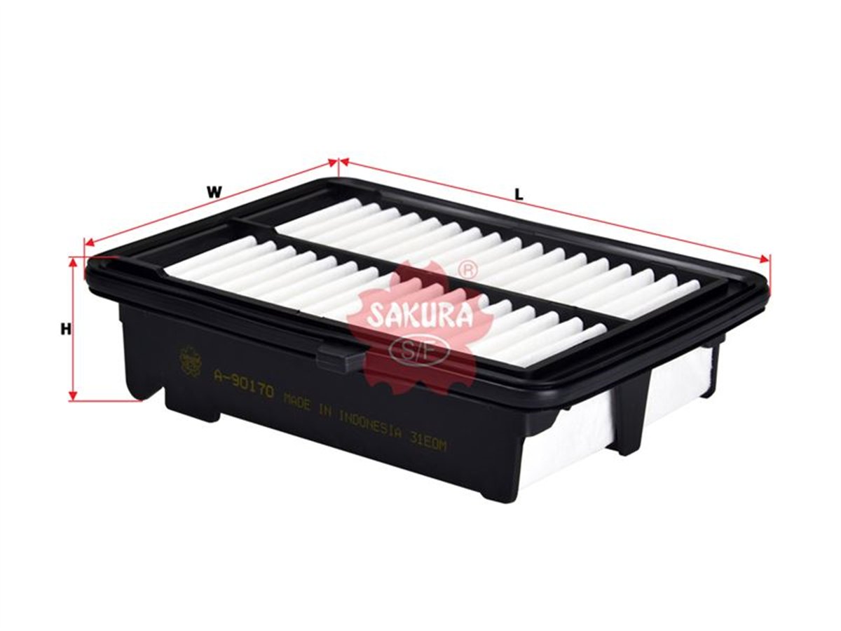 SAKURA A-90170 - Hava Filtresi - Japon Jazz (gk) : Hrv (ru) 1.5 15-