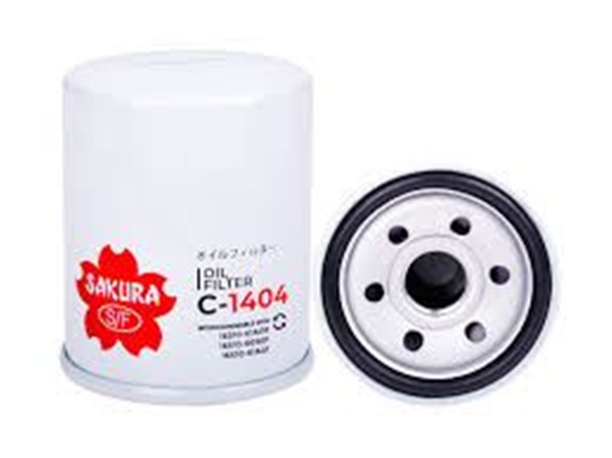 SAKURA C-1404 - Yag Filtresi - Japon Grand Vitara (ft, Jt) : Swift (mz, Ez) 1.3/1.5/1.6 05-10 : Vitara (ly) 1.6 15- : Sx4 S-cross (ey, Jy) 1.6 08- : Jimny (sn) 1.3 98-