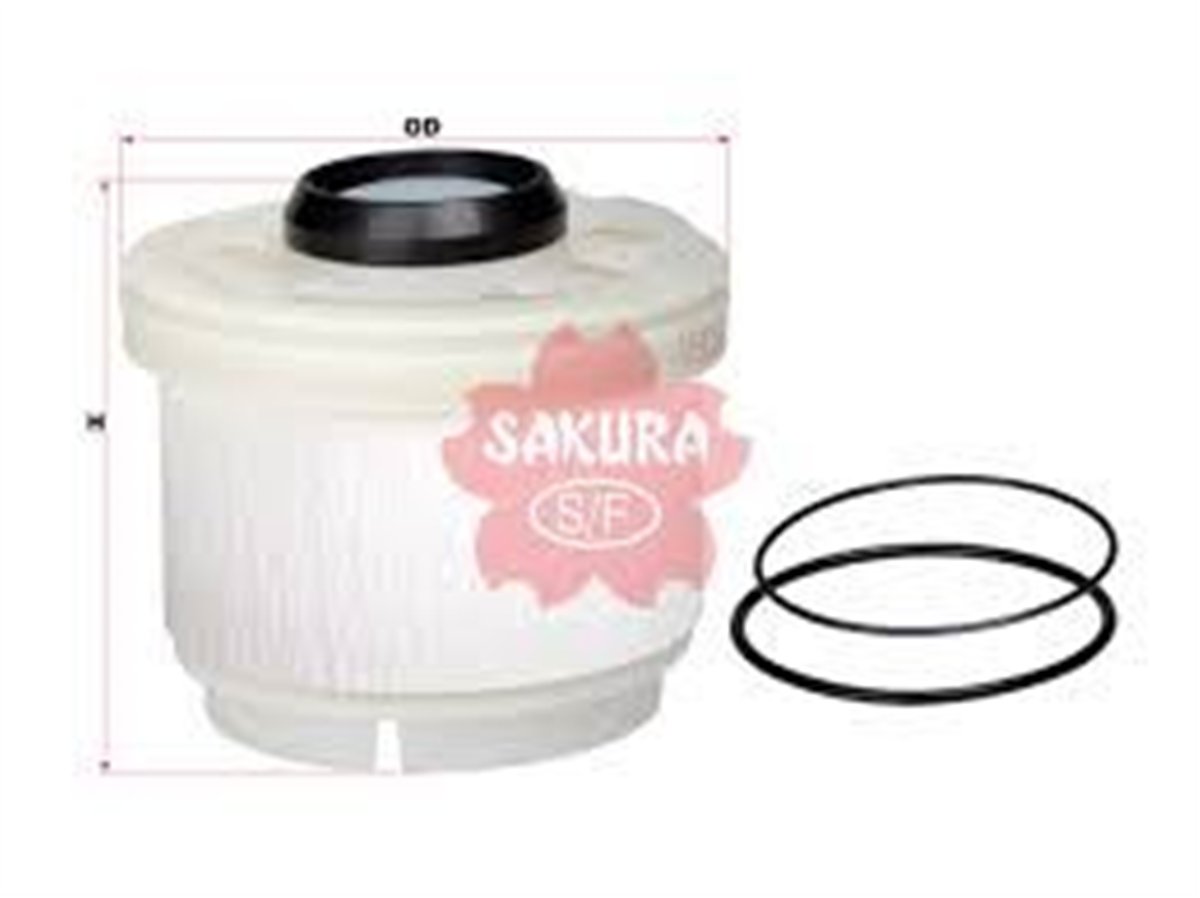 SAKURA F-1111 - Yakit Filtresi - Japon Hilux (kun15, Kun25, Kun26, Kun35) : Dmax (tfr, Tfs) 12-