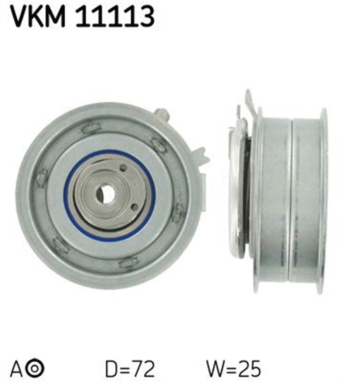 SKF 11113 - Eksantrik Gergi Rulmani - Vw Golf4-golf5-golf6-bora-jetta-a3-toledo-leon
