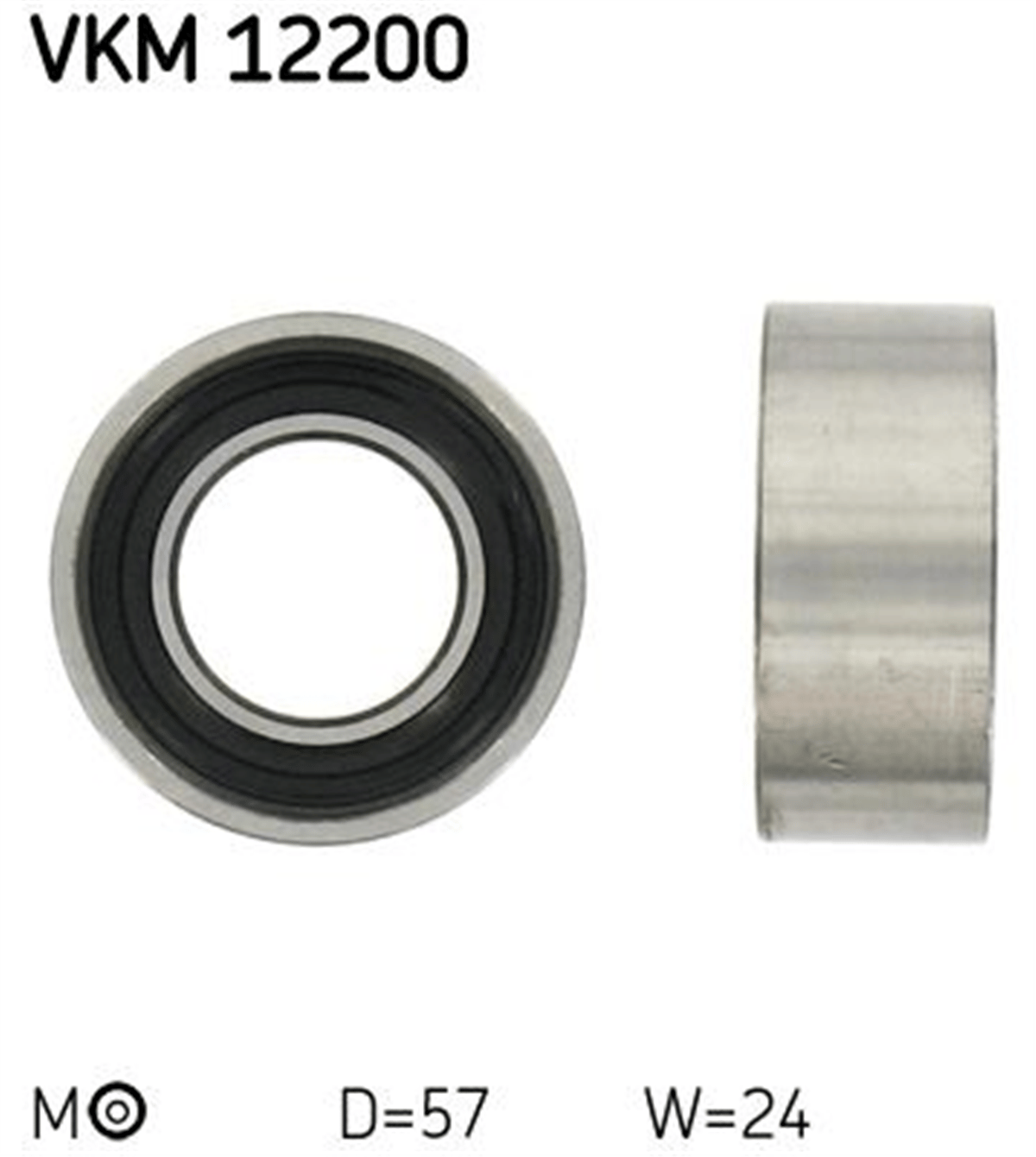SKF 12200 - Triger Gergi Rulmani - Fiat Tempra/tipo/slx/uno/doblo