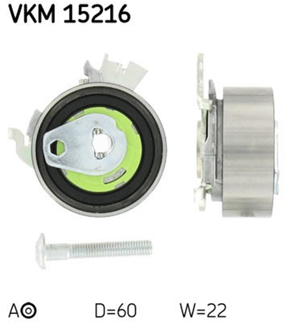 SKF 15216 - Triger Gergi Rulmani - Opel Astra F-g/corsa/b-c/vectra B-c