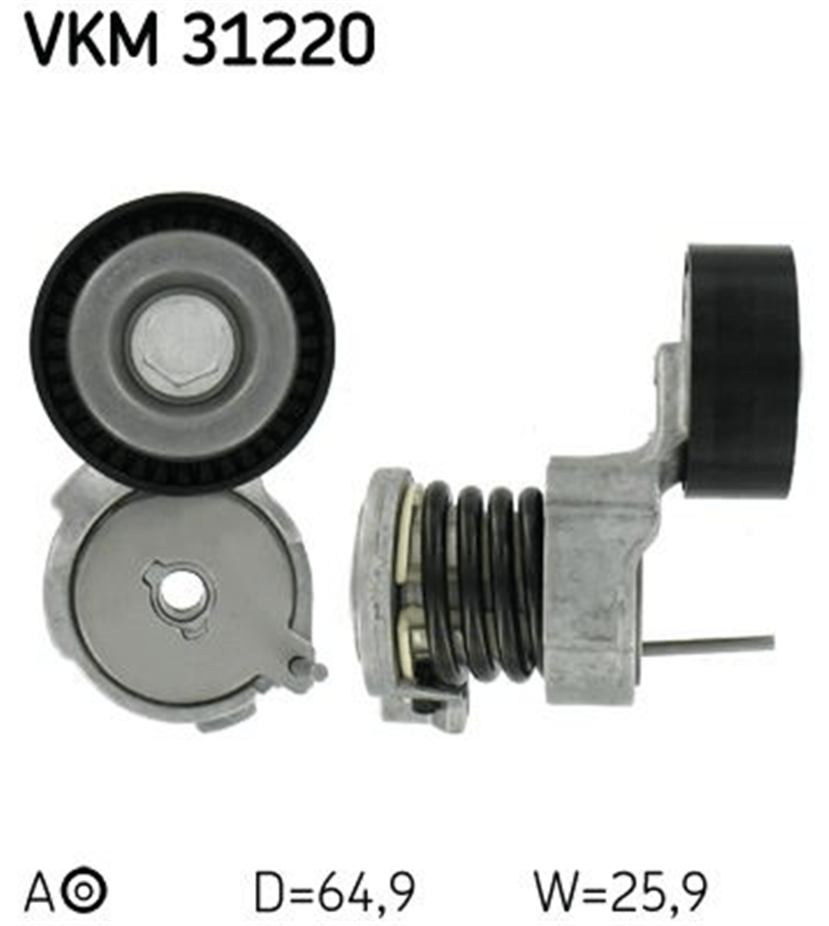 SKF 31220 - V Kayis Gergisi Komple - Vw Polo-cordoba-fabia
