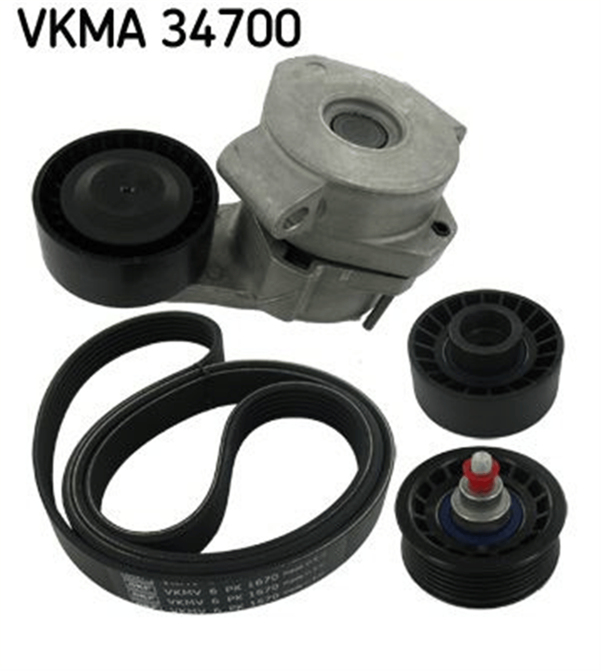 SKF 34700 - V Kayis Seti - Ford Transit V-347/boxer-3/jumper-3