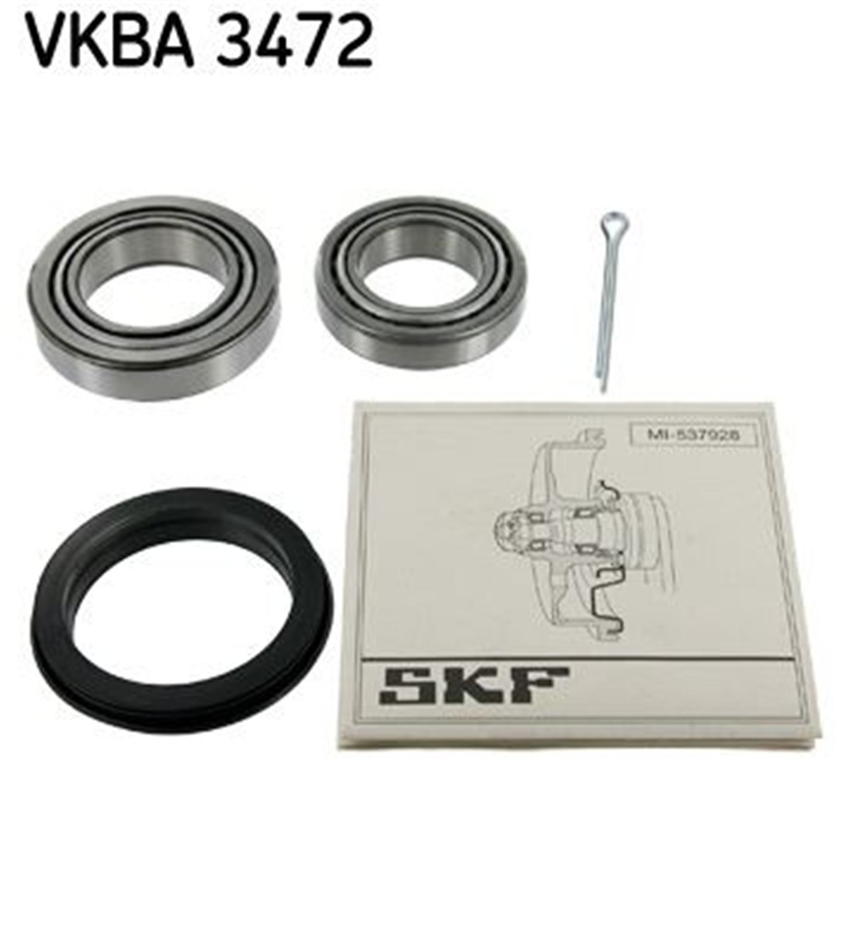 SKF 3472 - Teker Rulmani Ön - Volvo Jaguar Xj