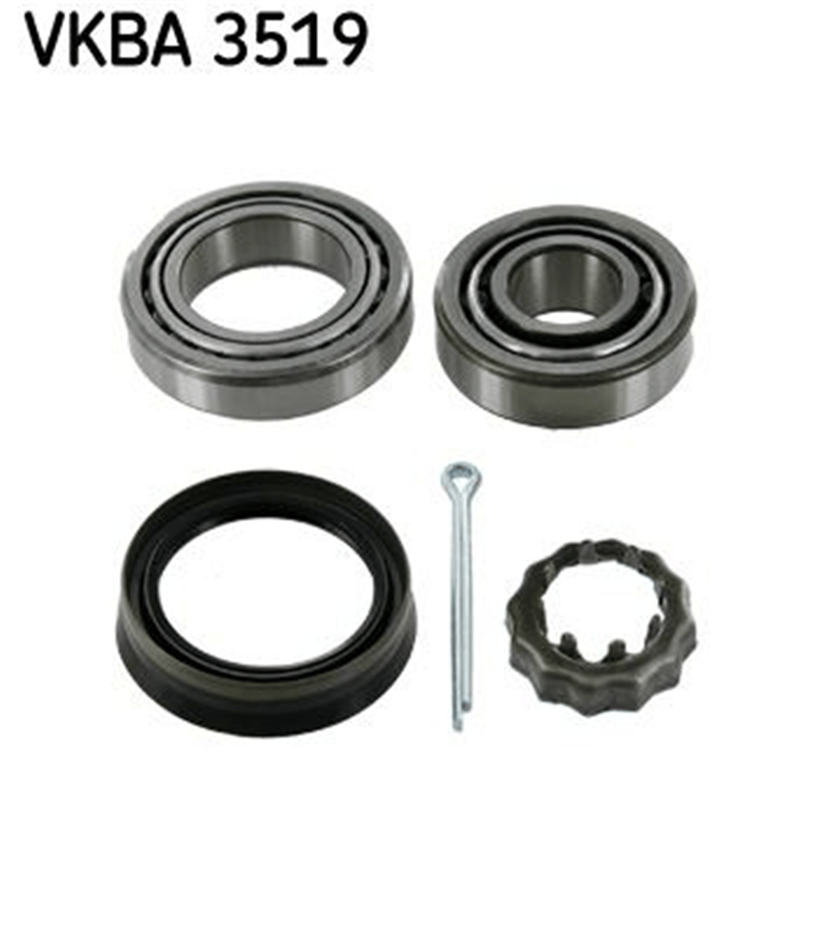 SKF 3519 - Teker Rulmani Arka - Vw A4