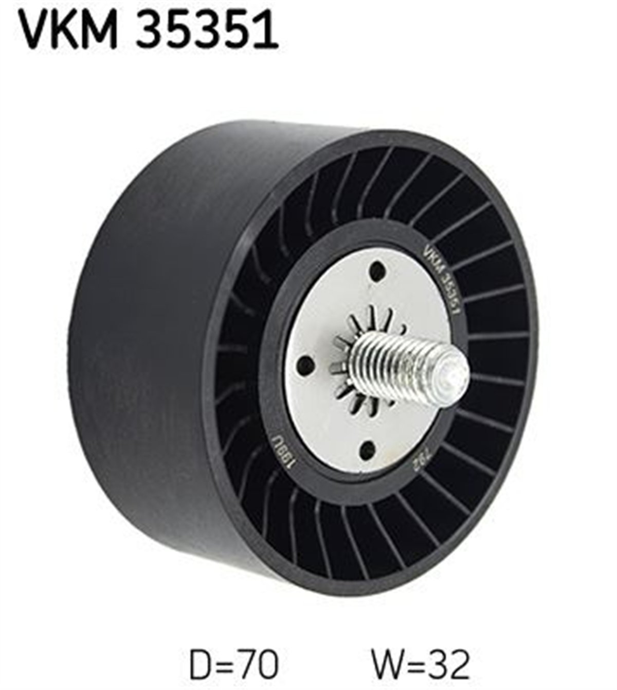 SKF 35351 - V Kayis Gergi Rulmani - Opel Captiva B Cruze Antara