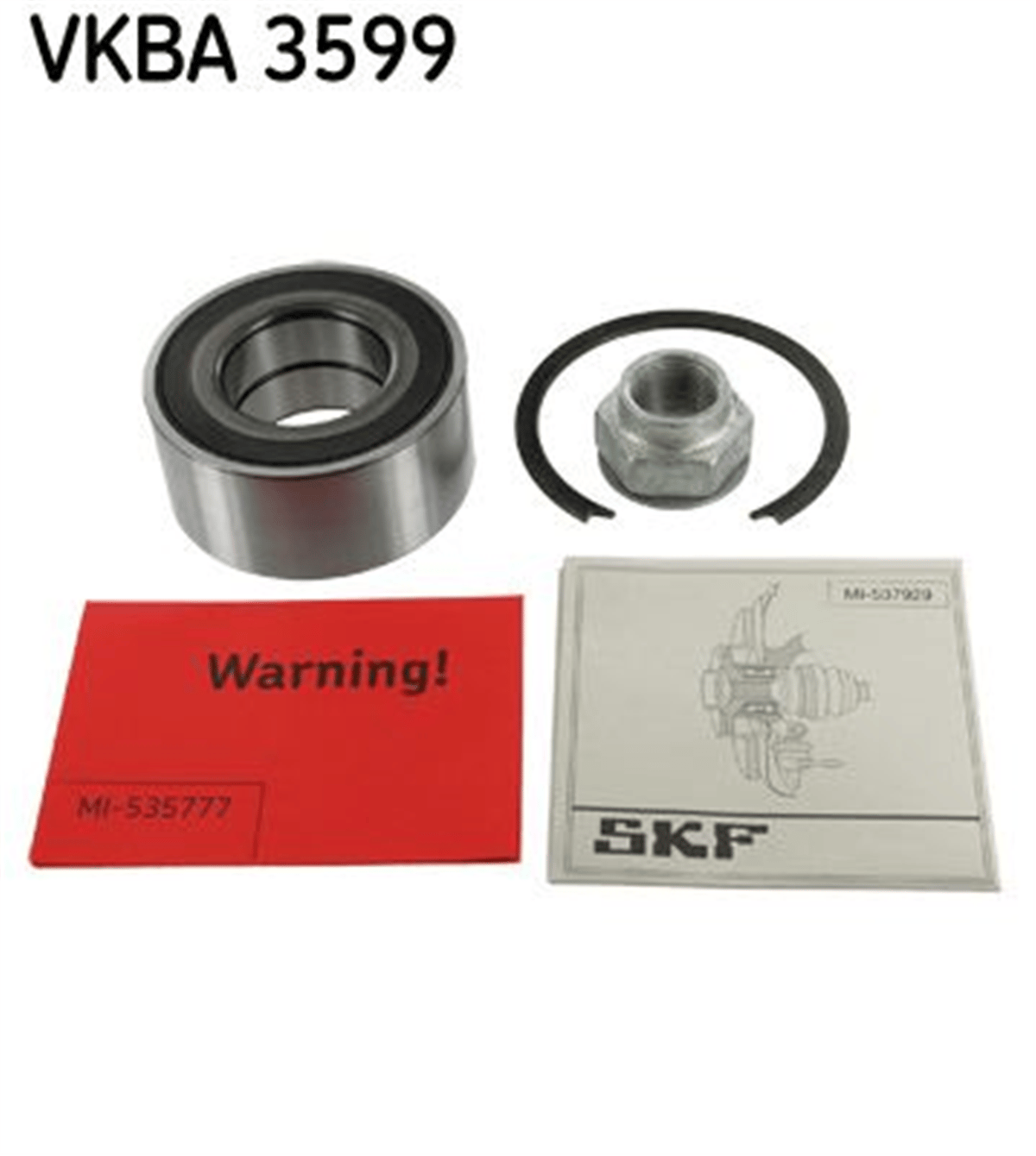 SKF 3599 - Porya Ön - Fiat Linea / Doblo Iii / Bravo Ii /stilo / 156 4x4