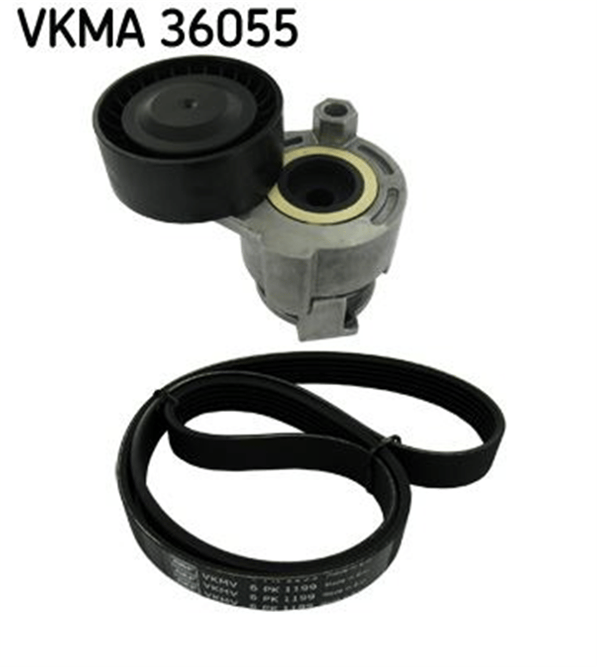 SKF 36055 - V Kayis Seti - Renault Clio/kango/megan Ii/modus/juke / Micra / Note / Qashqai
