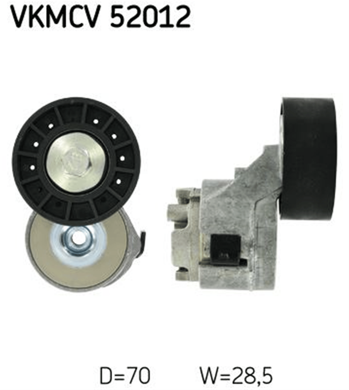 SKF 52012 - V Kayis Gergisi Komple - Fiat Ducato Iii-daily Iv