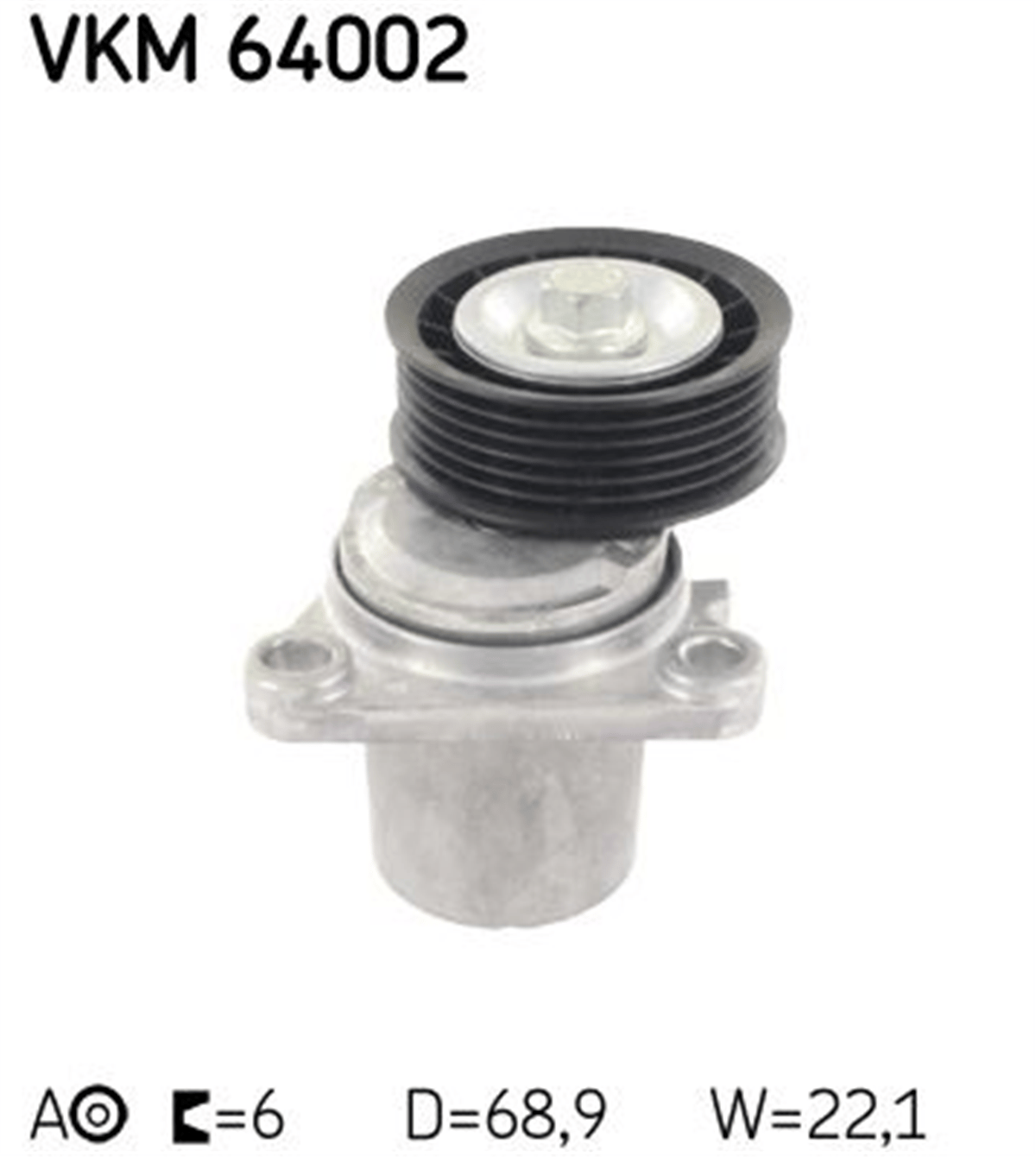 SKF 64002 - V Kayis Gergisi - Japon Mazda 6 (gg, Gh)