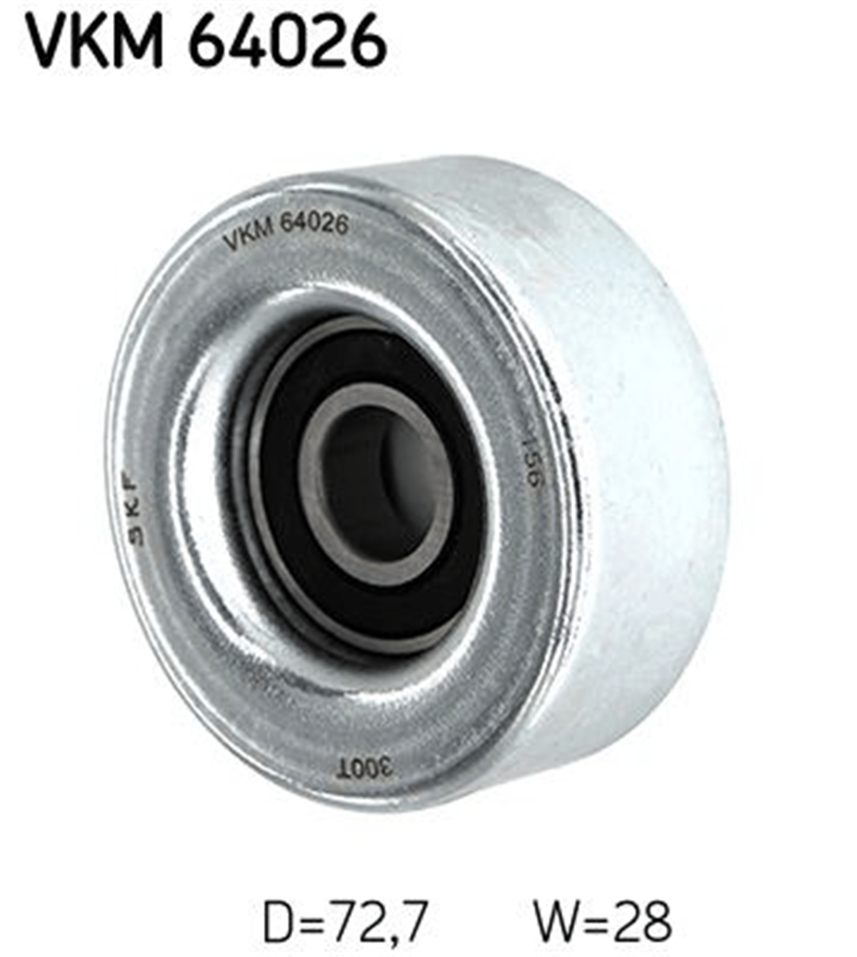 SKF 64026 - V Kayis Avare Kasnak - Japon Mazda 3 (bk, Bl)