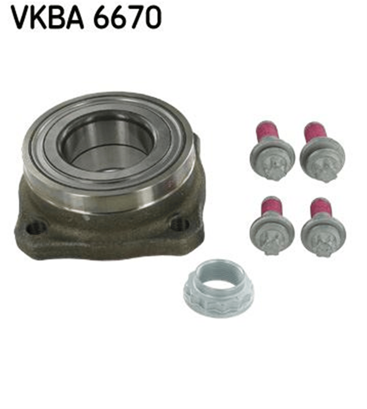 SKF 6670 - Porya Arka - Bmw F06-f07-f10-f11-f18-f12-f13-f01-f02-f04
