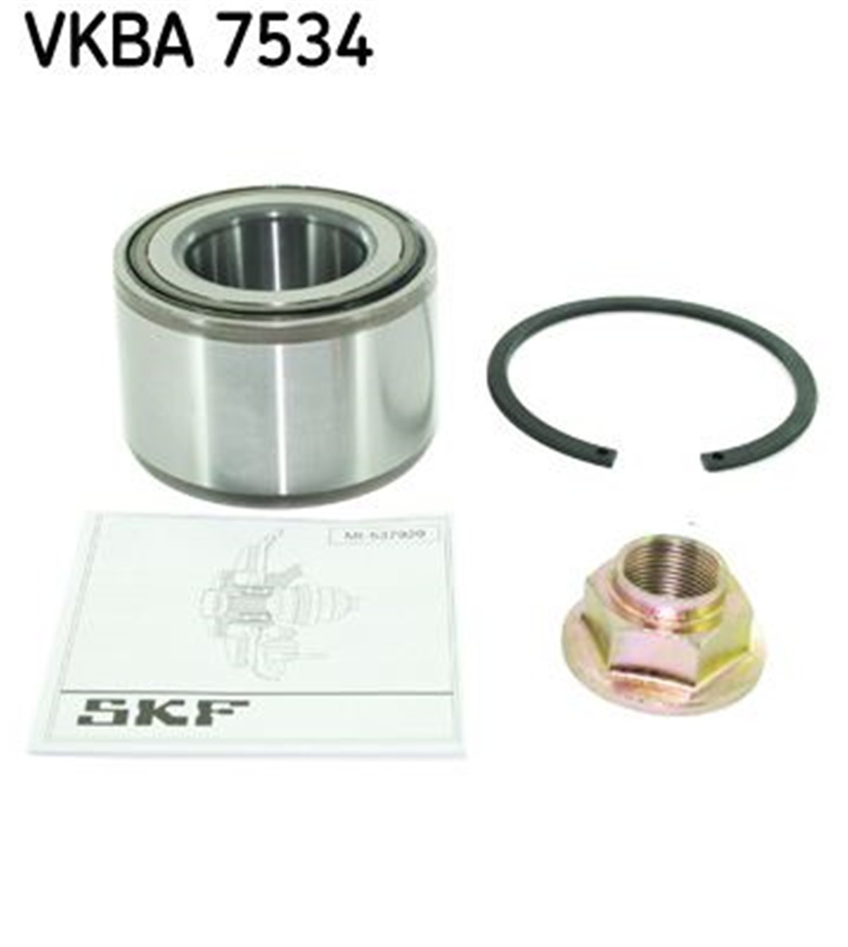 SKF 7534 - Porya Rulmani Ön - Ford Ranger/mazda B2500/bt50