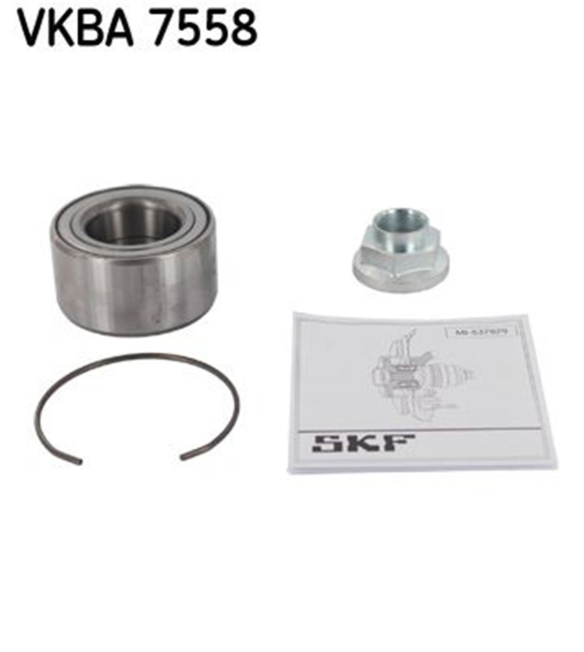 SKF 7558 - Porya Rulmani Ön - Kore Accent Mil/accent Adm/accent Era/accent Blue/elantra/getz/i20/rio
