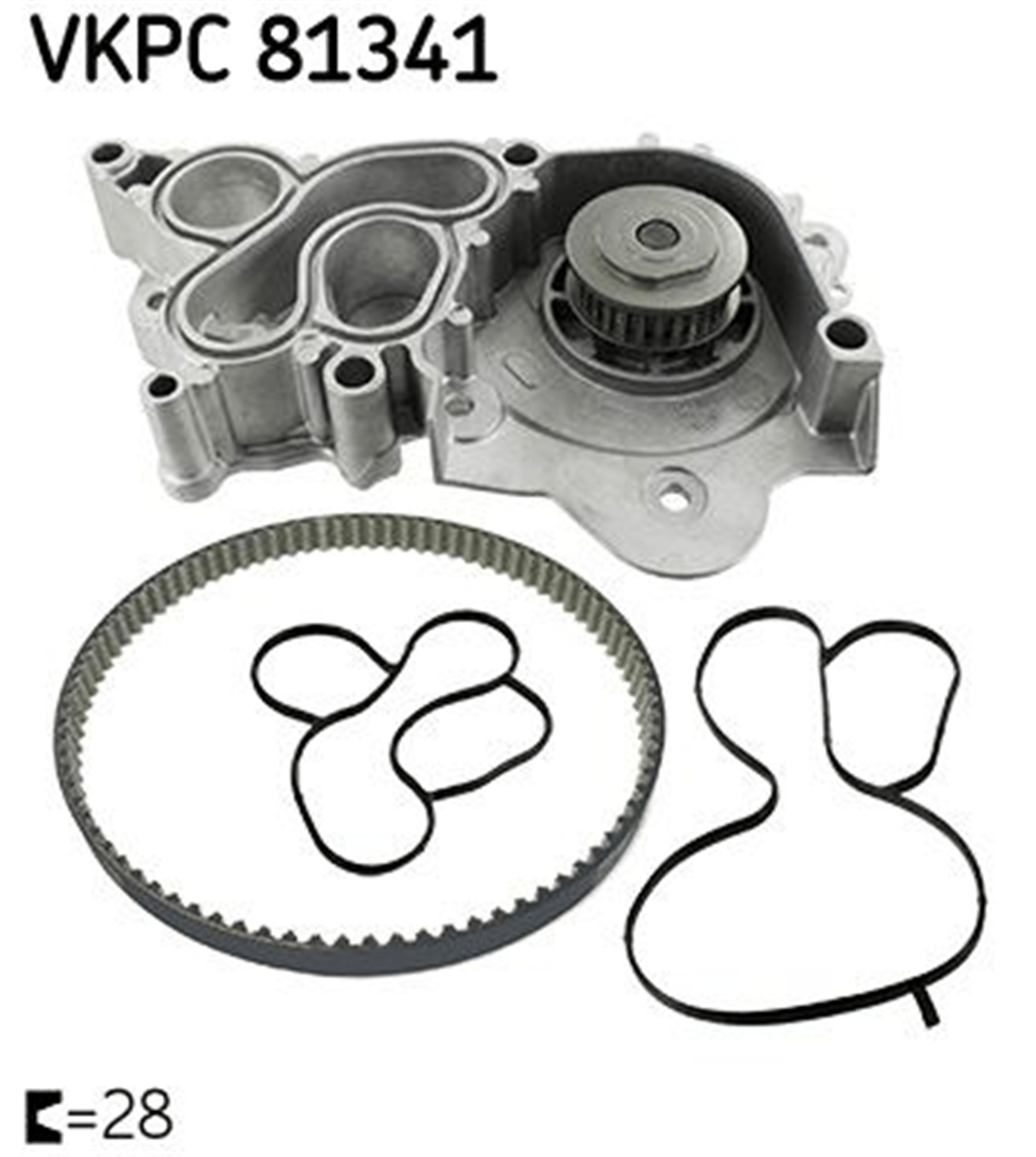 SKF 81341 - Devirdaim - Vw Golf7-polo-passat-a3-leon
