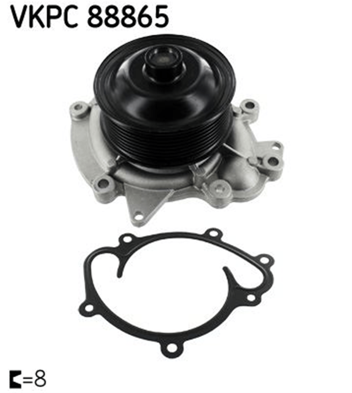 SKF 88865 - Devirdaim - Mercedes W204-211-221-219-164-g463-639-906