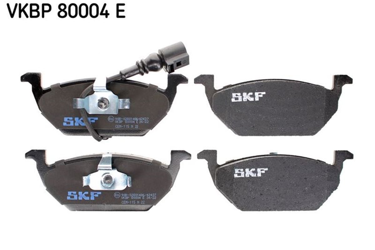 SKF E - Fren Balatasi Ön - Vw Golf4-golf5-jetta-bora-polo-a3-leon