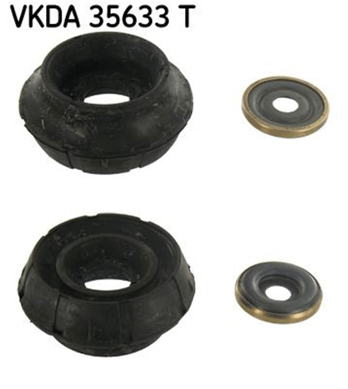 SKF T - Amortisör Takozu Ön Bilyali Set - Renault Logan/sandero/duster/lodgy/dokker