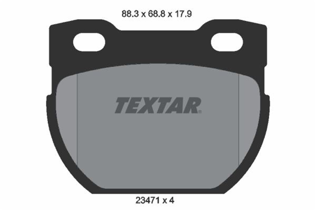 TEXTAR 2347103 - Fren Balatasi Arka - Bmw Land Rover - Defender