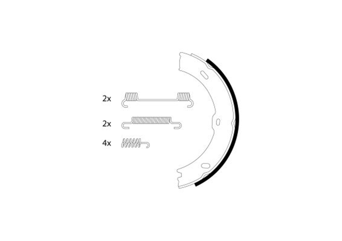 TEXTAR 91066800 - El Fren Balatasi - Mercedes W 906 Sprinter - Crafter