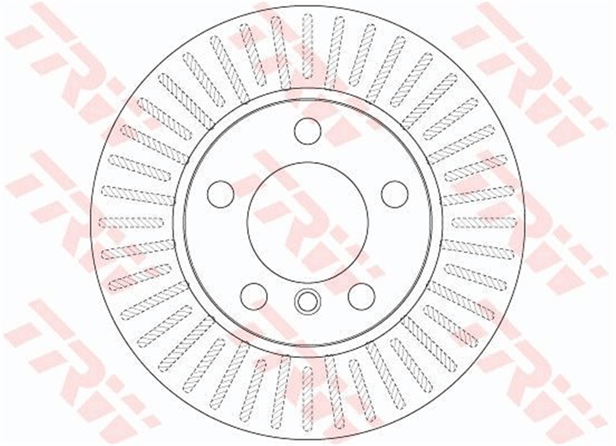 TRW DF6255 - Fren Diski Ön - Bmw F20-f20 Lci-f21-f21 Lci-f22-f22 Lci-f23-f23 Lci