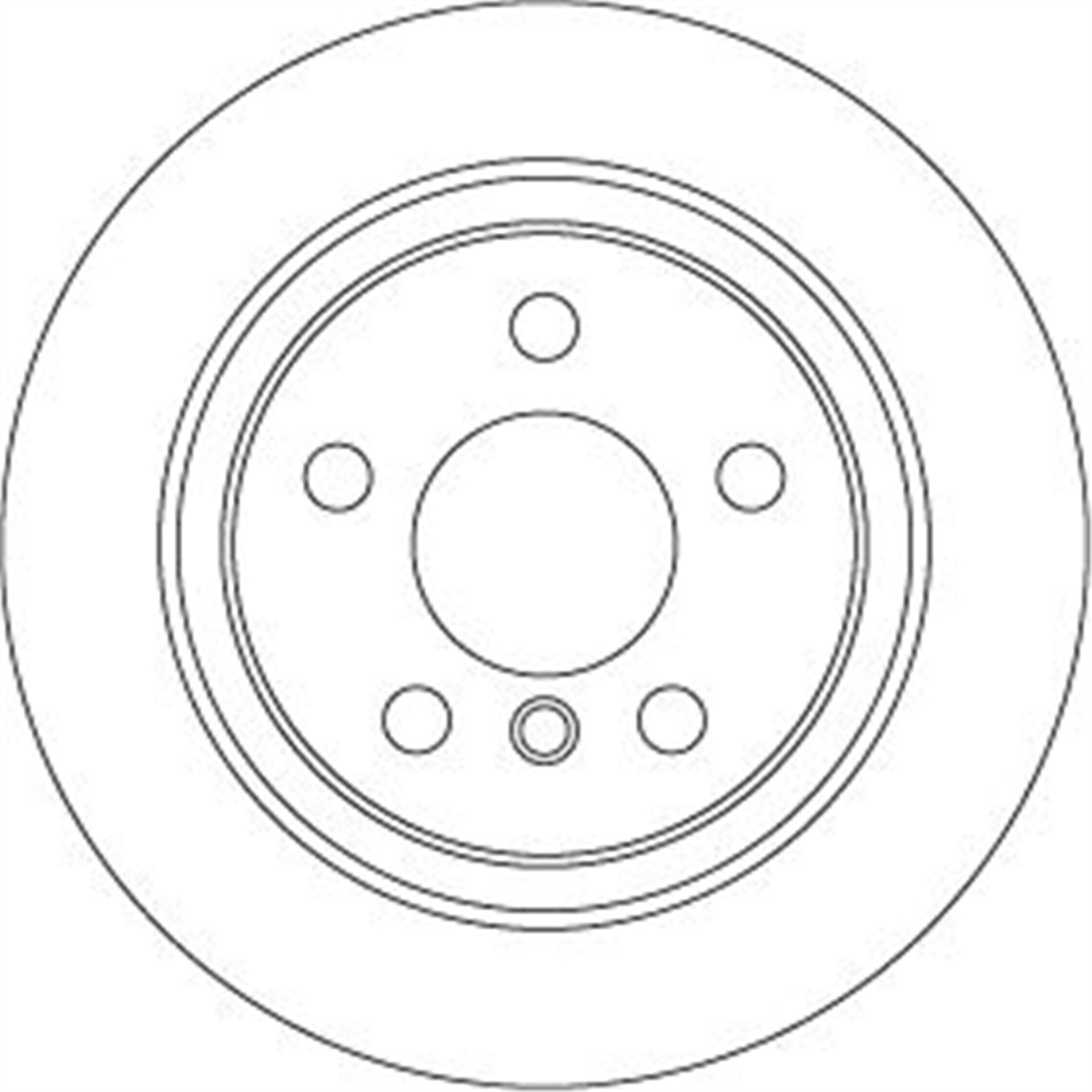 TRW DF6756 - Fren Diski Arka - Bmw 1f40-2f45-f46-x1 F48-x2 F39 Mini F54-f60