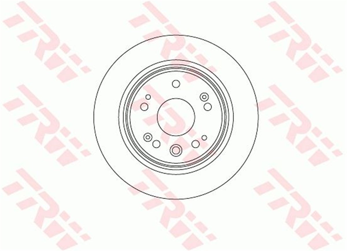 TRW DF8083 - Fren Diski Arka - Japon Crv (rd)