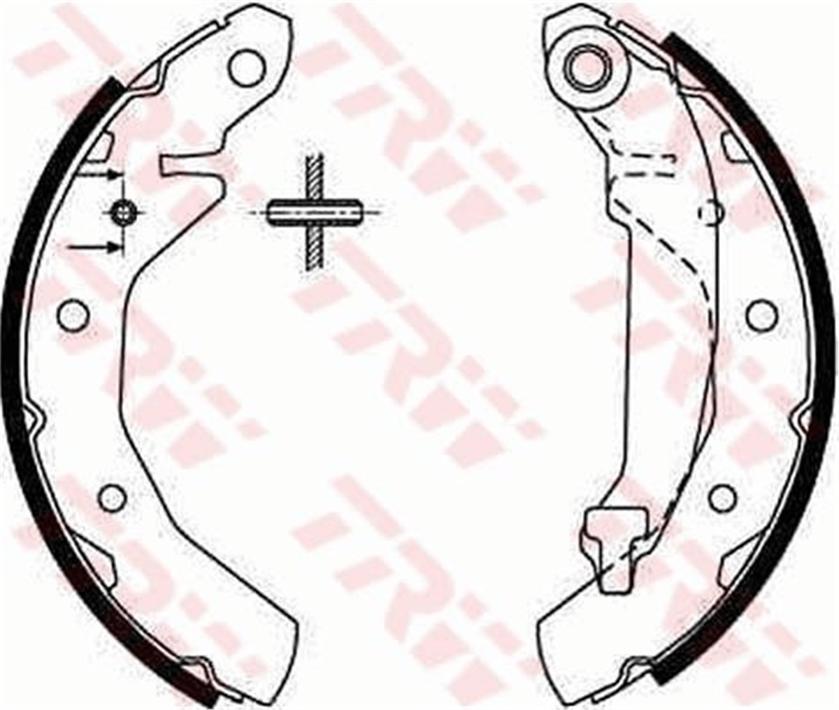 TRW GS8645 - Fren Balatasi Arka - Opel Spark M200