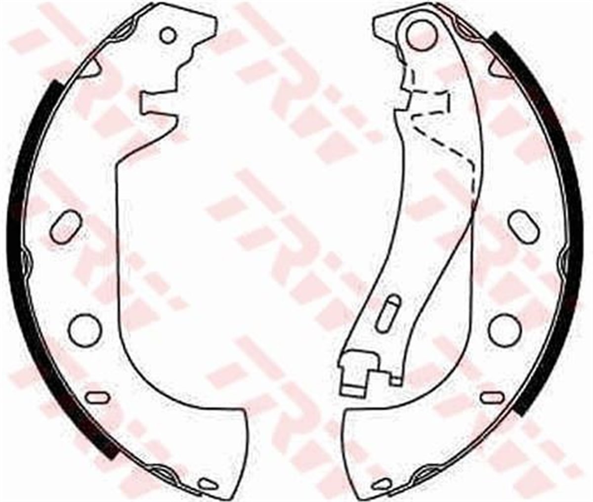 TRW GS8653 - Fren Balatasi Arka - Fiat Marea / Palio Weekend