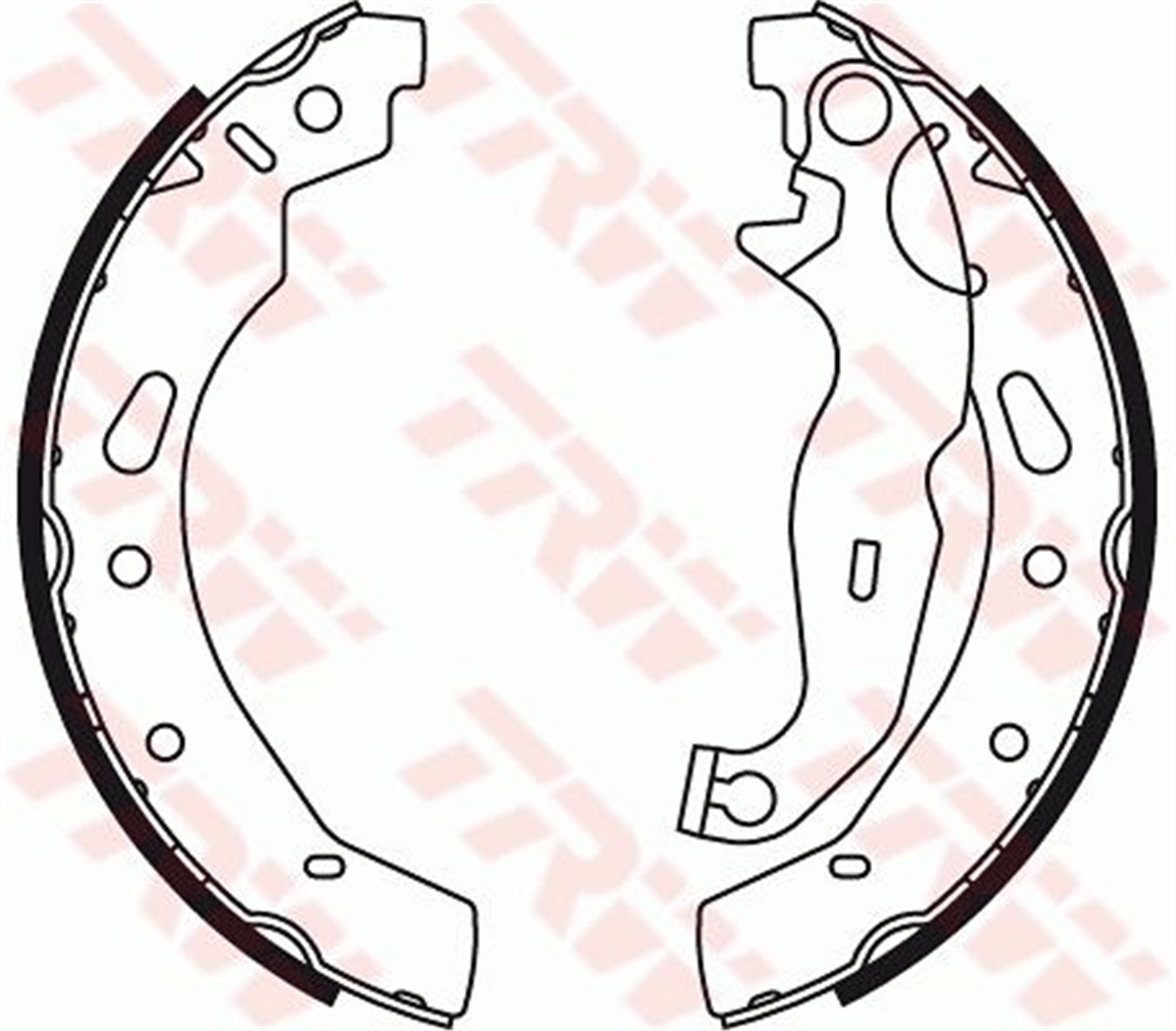 TRW GS8787 - Fren Balatasi Arka - Japon Mazda 2 (de) : Mazda 2 (dj, Dl) 14-