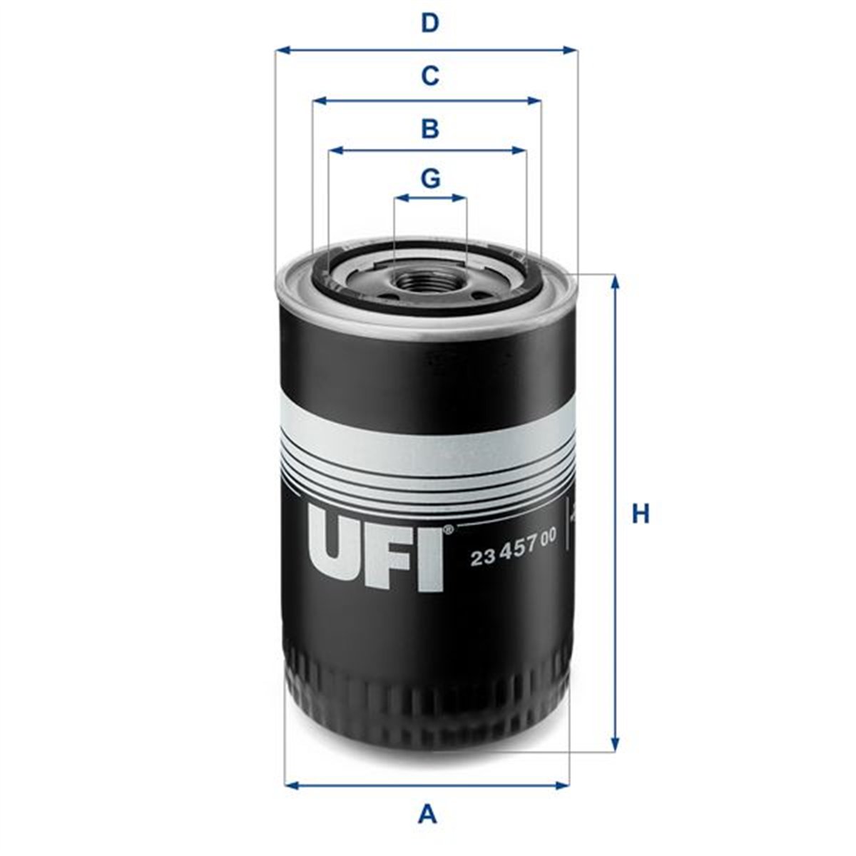 UFI 23.457.00 - Yag Filtresi - Fiat Ducato/boxer/jumper