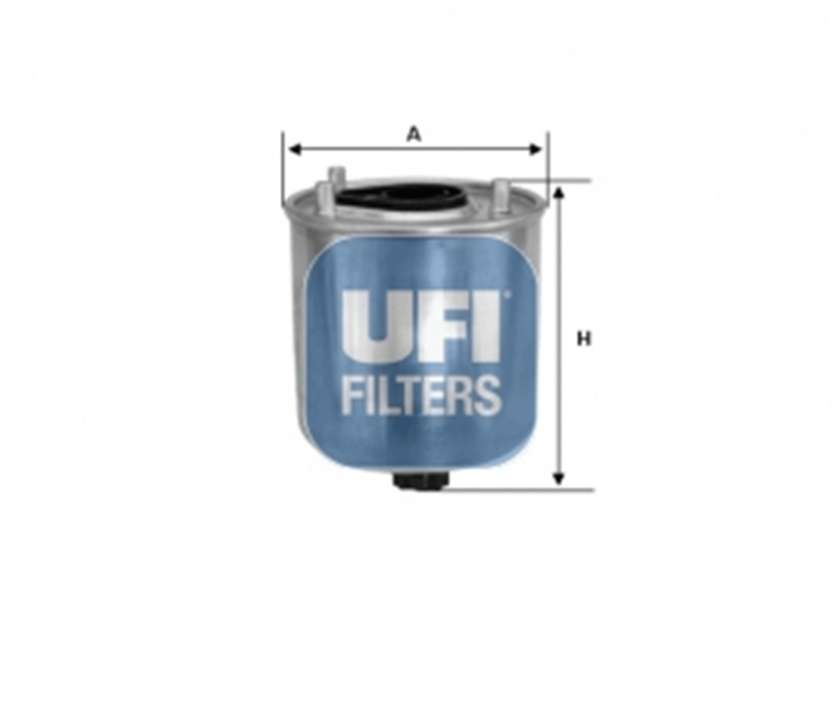 UFI 24.128.00 - Yakit Filtresi - Ford Focus Courier Fiesta Mondeo Mazda Ii S40 S60