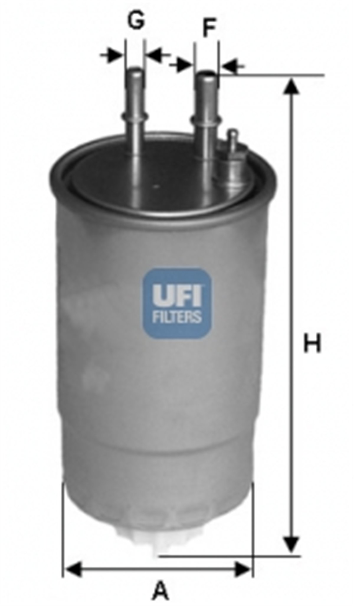 UFI 24.ONE.01 - Yakit Filtresi - Fiat Linea/doblo/fiorino
