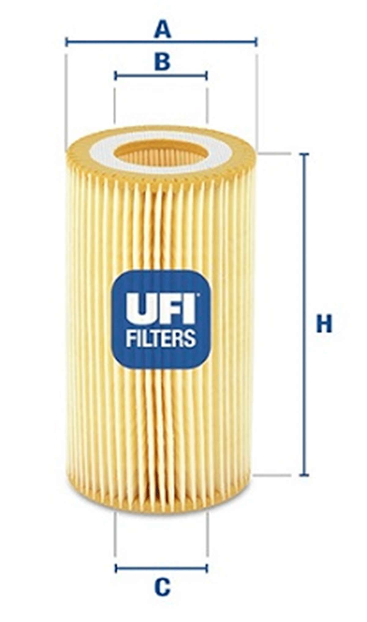 UFI 25.001.00 - Yag Filtresi - Bmw E39-e46-freelander 1
