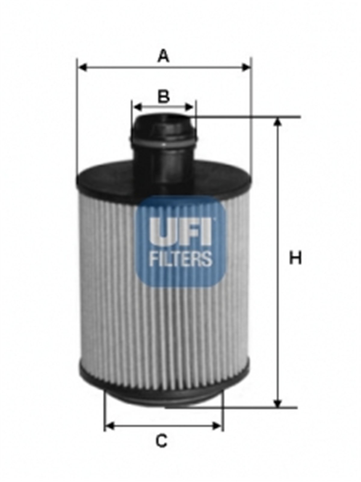 UFI 25.061.00 - Yag Filtresi - Fiat Doblo Iii-linea-punto-bravo-alfa 159 /giulietta/500 Astra J Corsa D Aveo