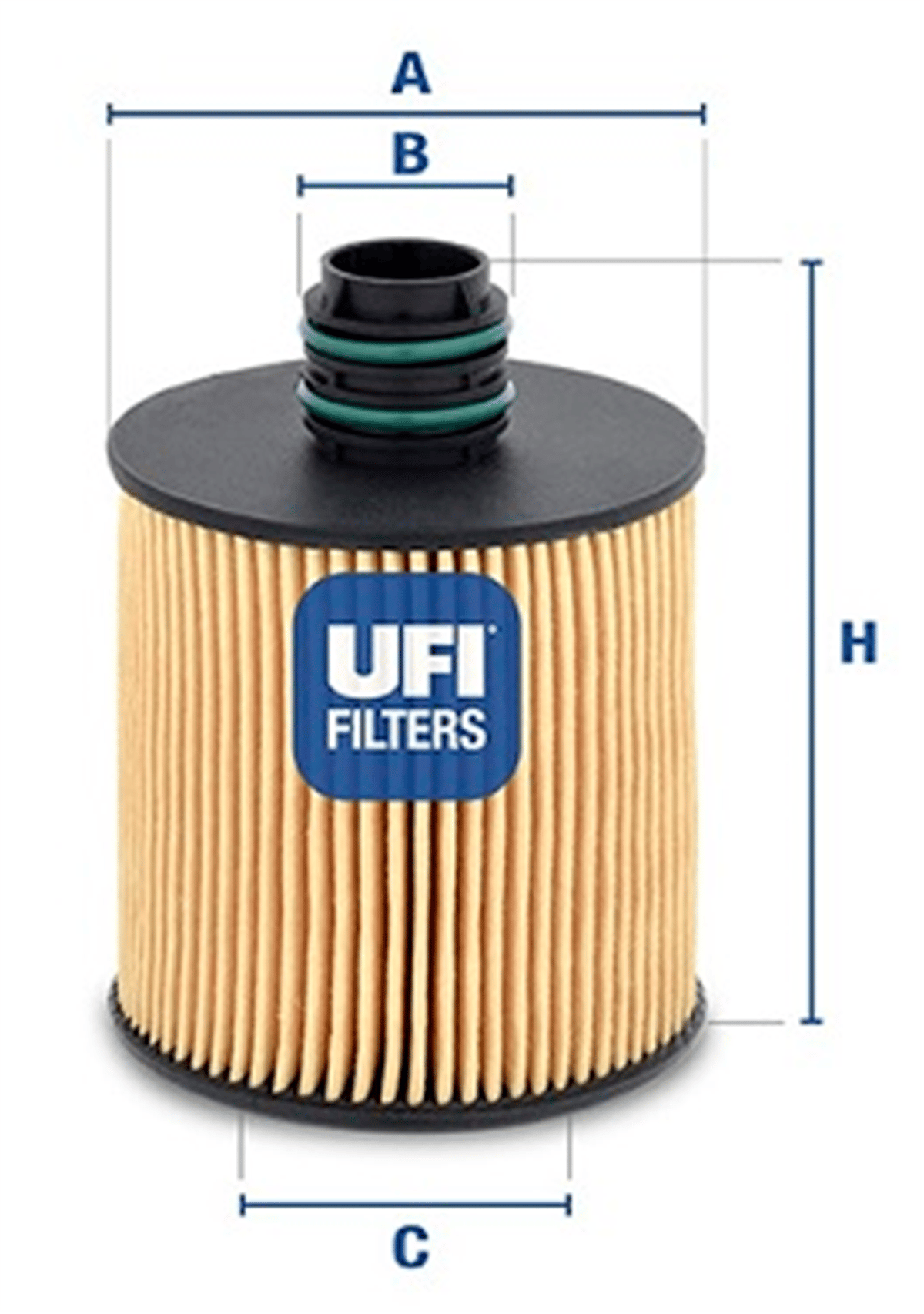 UFI 25.083.00 - Yag Filtresi - Fiat Egea/doblo/freemont/500/ducato/giulietta/vitara (ly) 1.6 Ddis 15- : Sx4 S-cross