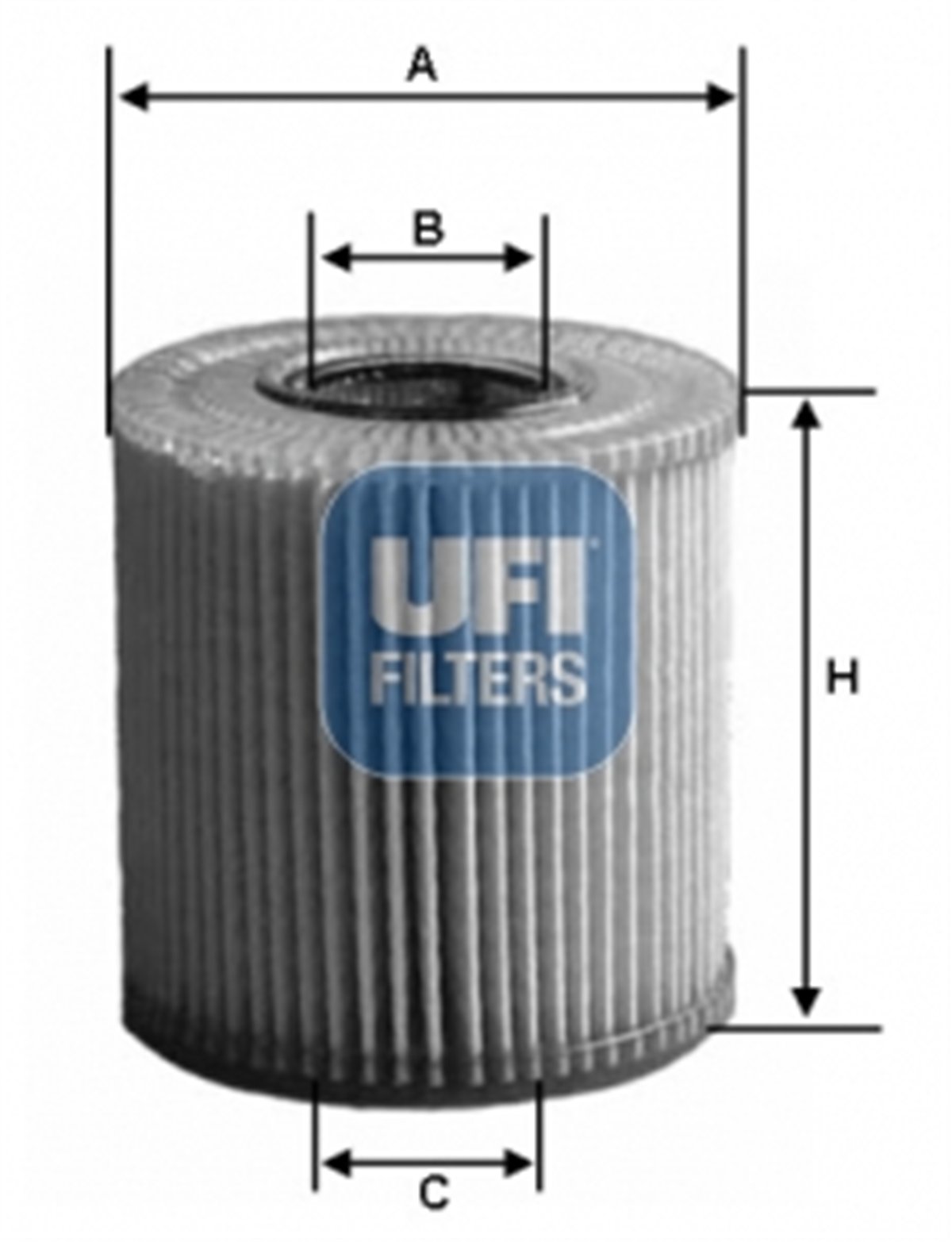 UFI 25.180.00 - Yag Filtresi - Vw Amarok-q7